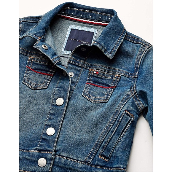 Tommy Hilfiger baby girl Jean jacket 12 months - Picture 2 of 4